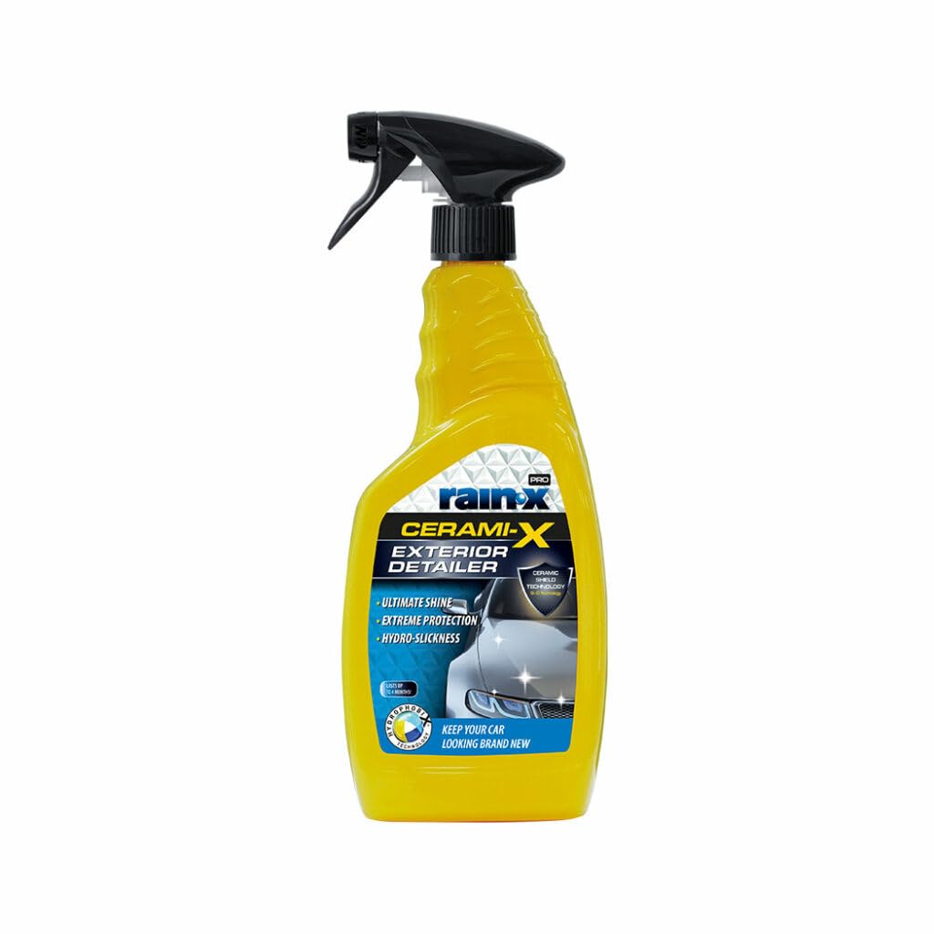 Rain-X Cerami-X Revêtement Céramique + Chiffon Microfibre Auto - 750 ml | Rain-X Cerami-X Revêtement Céramique + Chiffon Microfibre Auto - 750 ml