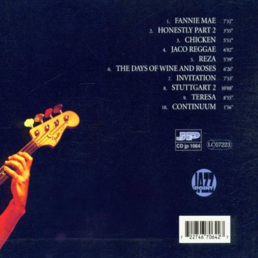 PASTORIUS,JACO & JAN JAN - Another Side Of Jaco Past