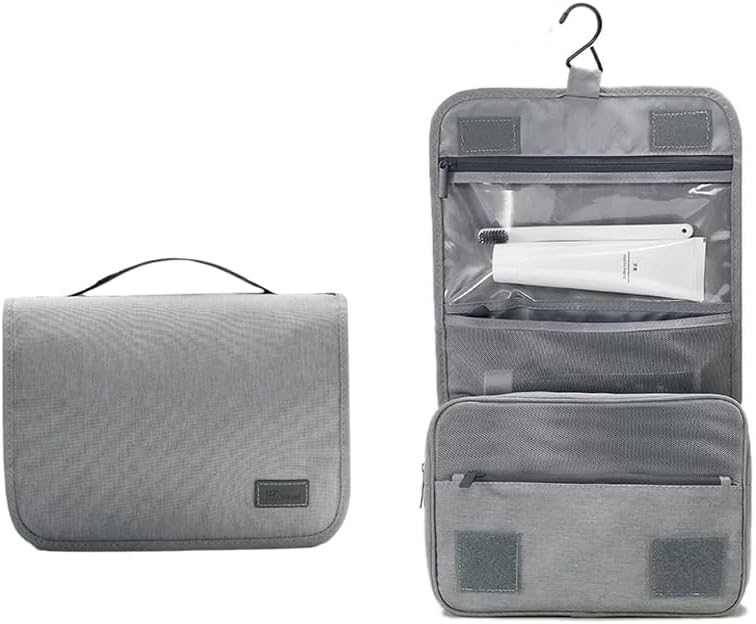 Miniatura 2 de L&FY Neceser de viaje, neceser de viaje para mujer, grande, multifunción para maquillaje de tamaño de viaje, cosméticos, artículos esenciales con