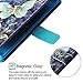 SAVYOU Galaxy S10e Wallet Case 3D Style Stand Feature, Samsung Galaxy S10e Card Case Protective PU Leather Folio Flip Cover with Card Slot Pocket Magnetic Closure