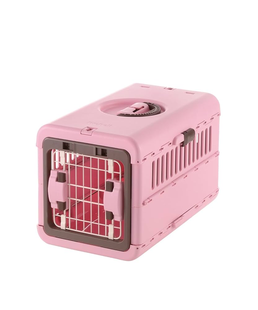 キャンピングキャリー 折りたたみ L ピンク　リッチェル キャンピングキャリー 折りたたみ M | リッチェル公式ウェブショップ