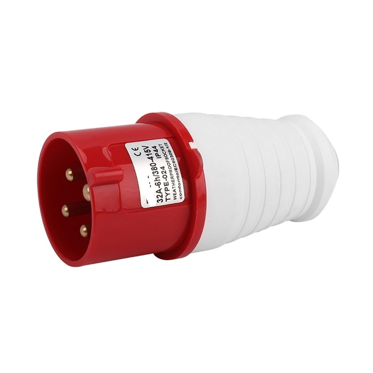 16/32/63A Industrial Plug IP44 Three-Phase Four-Wire 3/4/5 core Waterproof Aviation(0333 core 63A Solid)