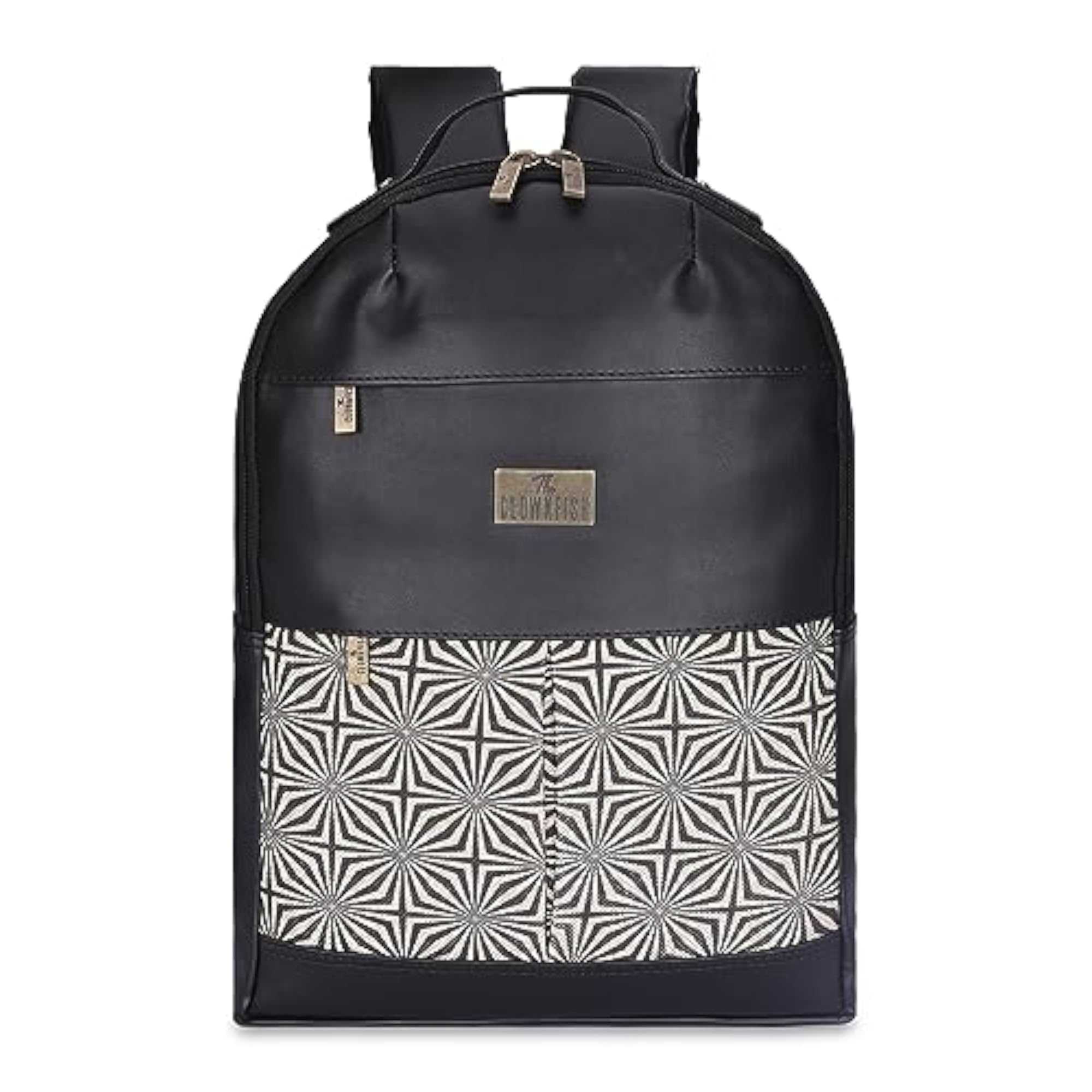 Cybershield Faux Leather & Polyester Laptop Backpack
