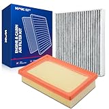 KAX Engine & Cabin Air Filter Kit, Replacement for Toyota Prius C 2012-2019, Prius 2016, Replace# CA11426 CF10285