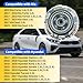 41200-2D220 Double Clutch Actuator Bearing Fork Set Fit for Hyundai 15-19 Sonata, 15-20 Veloste-r, 16-18 Tucson, 17-20 Elantra/Gt, 18-20 Kona; Fit for Kia 17-20 Forte/Soul, 17-18 Forte5 1.6L 2.0L 2.4L