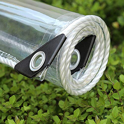 Bâche imperméable transparente抗冻加厚塑料布 365g/m² bâche de serre œillets - 2