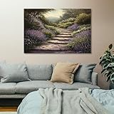 🌻 Unvergleichliche Ästhetik: Verwandeln Sie jeden Raum in eine Galerie mit unseren großen abstrakten Gemälden. Die starke Textur und künstlerische Tiefe verleihen Ihrem Raum eine Note von Raffinesse, die Ihre Umgebung mit Eleganz und Charme hervorhebt.