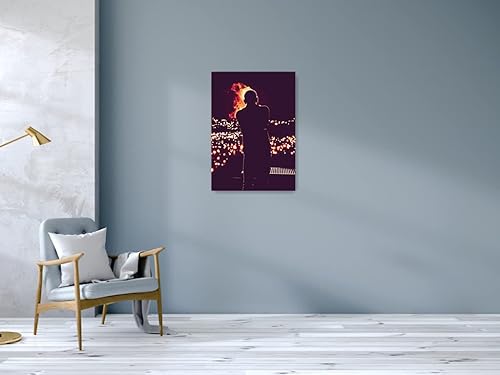 Miniatura 3 de Linkin Park Vocalist - Arte de pared para sala de estar y dormitorio, impresiones sobre lienzo, 1 pieza enmarcada o sin marco, regalo para mujeres y
