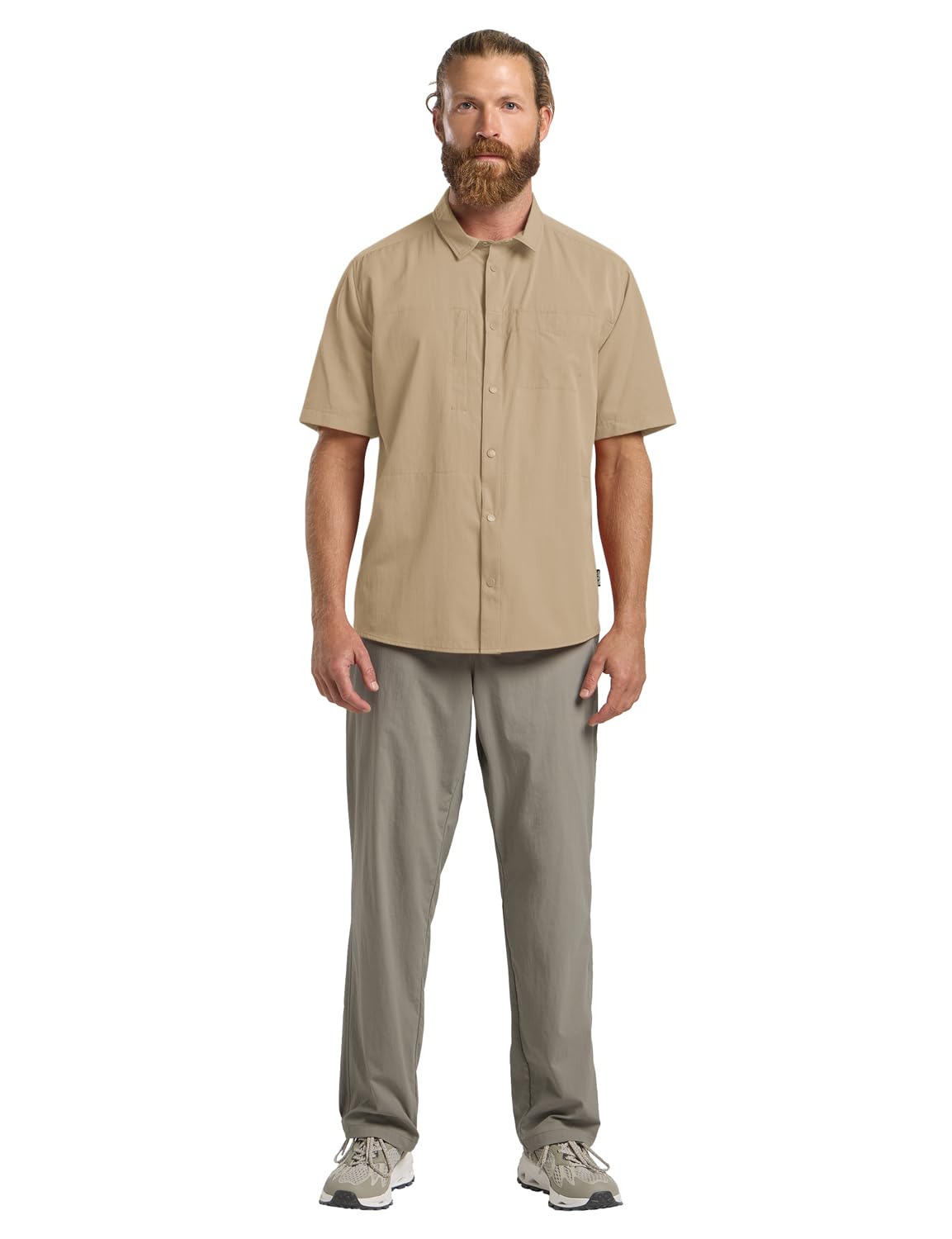 Jack Wolfskin Męska koszula Sierra Canyon Ss M