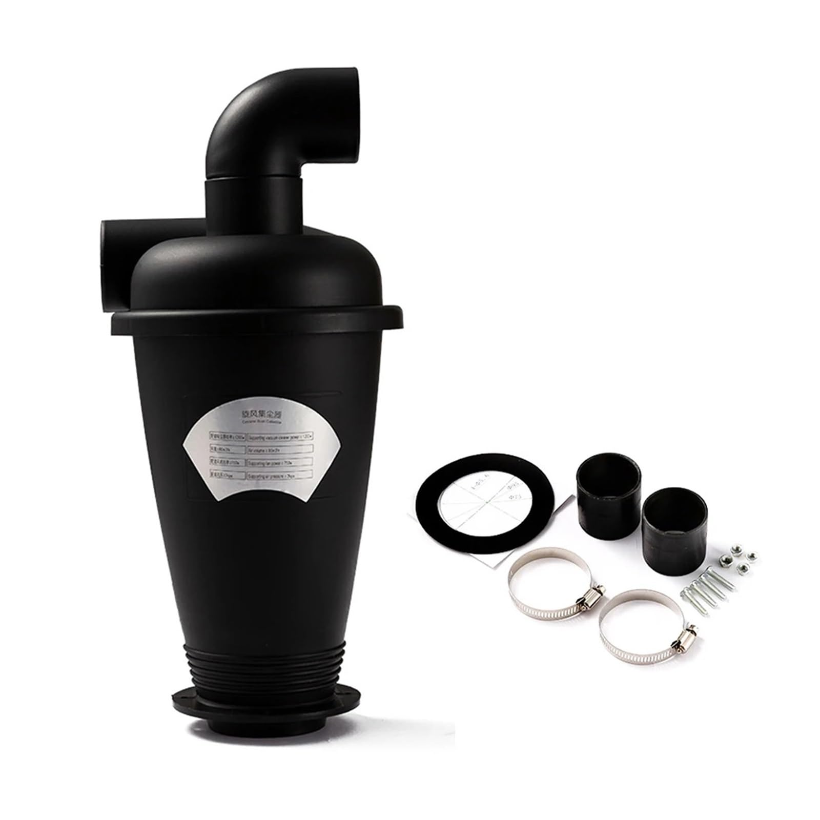 Separatore Di Polveri A Ciclone Aspirapolvere Collettore Di Polveri Filtro for La Lavorazione Del Legno Turbocompresso Fai-da-te Separatore Industriale
