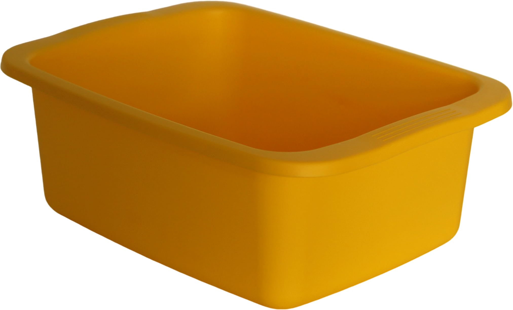 Macchiavelli catino rettangolare giallo 10L plastica vaschetta multiuso 42x31x15,5 cm