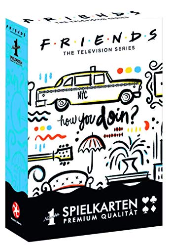 Winning Moves 30676 Number 1 speelkaarten - Friends, kaartspel