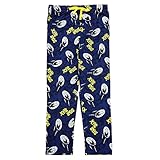 Star Trek Emblem and Lightning Bolts Men’s Navy Sleep Pajama Pants-XL