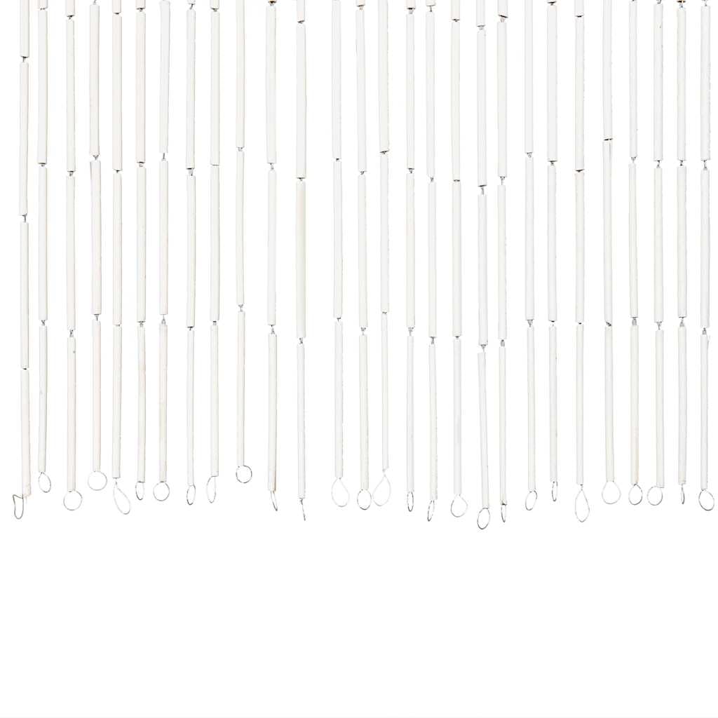 vidaXL Cortina de Bambú para Puerta contra Insectos Casa Hogar Jardín Terraza Patio Decoración Estilo Visillo Estor Persiana Mosquitera 90x200 cm