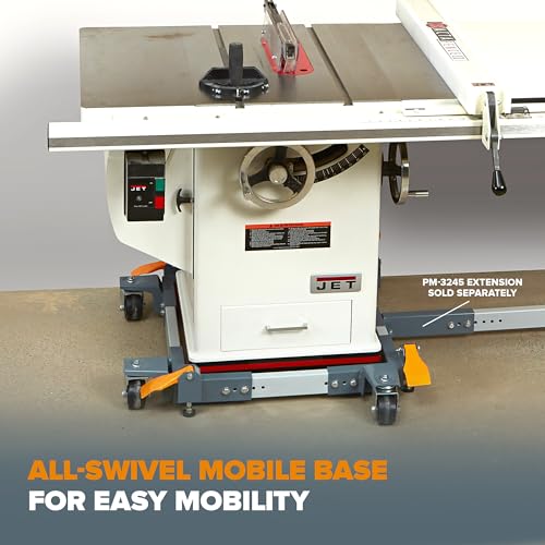 Image of BORA PM-3550 Heavy Duty Mobile Base for Shop Equipment Table Saw Adjustable