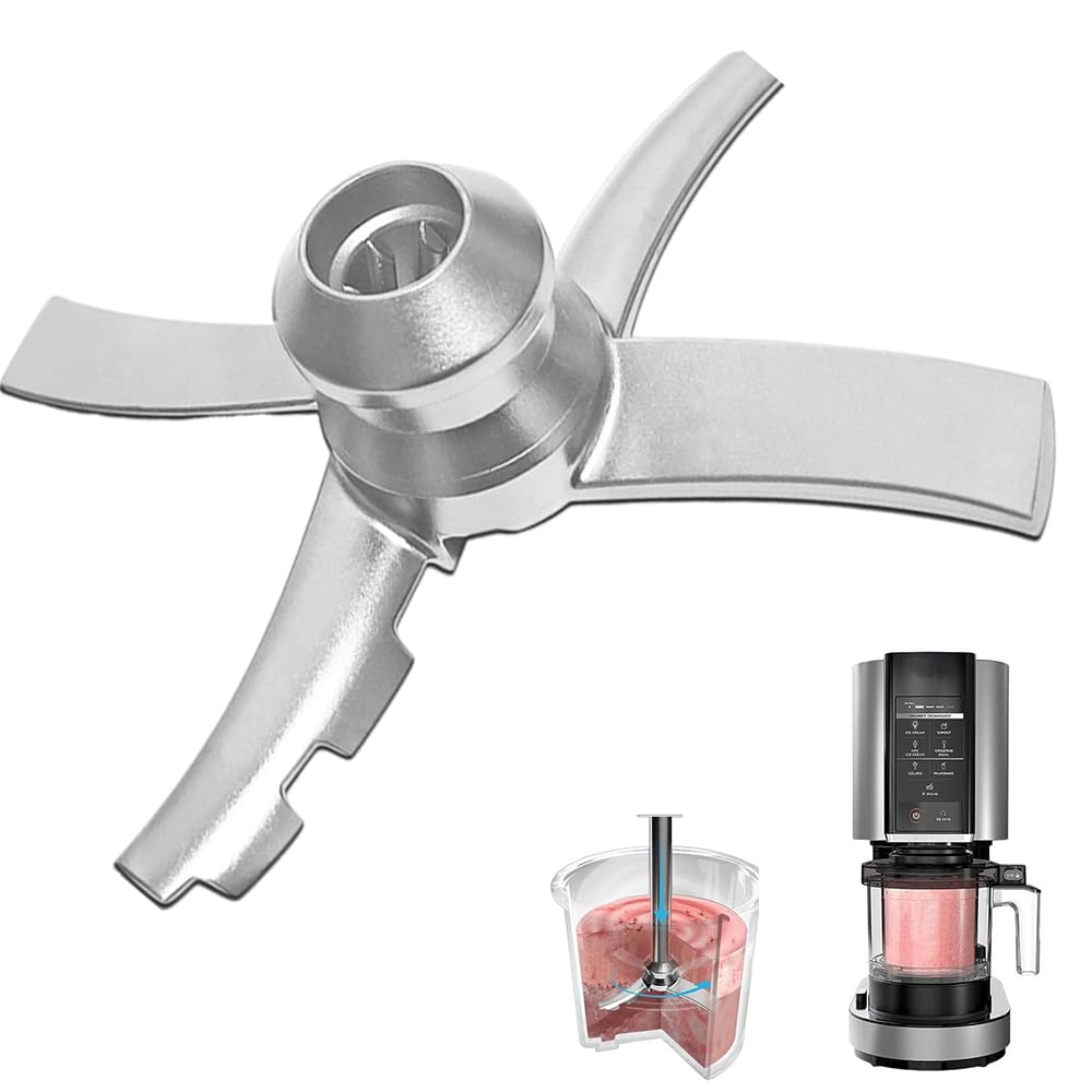 Accessoires de lame de machine à glace pour Ninja Creami NC300 Series, lames de rechange pour machine à glace WDKXCN pour crémier ninja NC301 NC299 CN301CO NC299AM