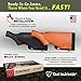 TactaLoad Flash-5 Shotgun Buttstock with Internal 12 Gauge Shell Carrier Storage - Fits Mossberg 500 535 590 600 835 and Maverick 88 Models