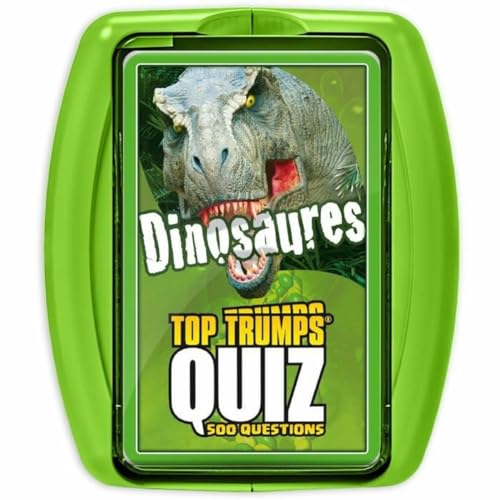 Jeu Quizz Dinosaures Winning Moves dès 8 ans : cartes éducatives de voyage pour enfants