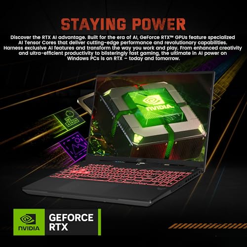 Image of ASUS TUF A16 16 inch FHD+ 144Hz Gaming Laptop, AMD Ryzen 5 7535HS, GeForce RTX 4050, 64GB DDR5 RAM, 4TB SSD, Backlit Keyboard, Num Pad, Copilot, Wi-Fi 6, Black, Win 11 Pro, 1TB Docking Station Set