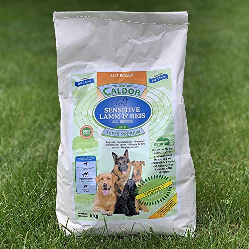 Caldor kalt gepresst | Adult Sensitive Lamm mit Reis | alle Hunderassen | ohne Weizen (15 kg)