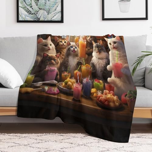 Couverture chat pour canapé plaid chaud et cocooning - 3