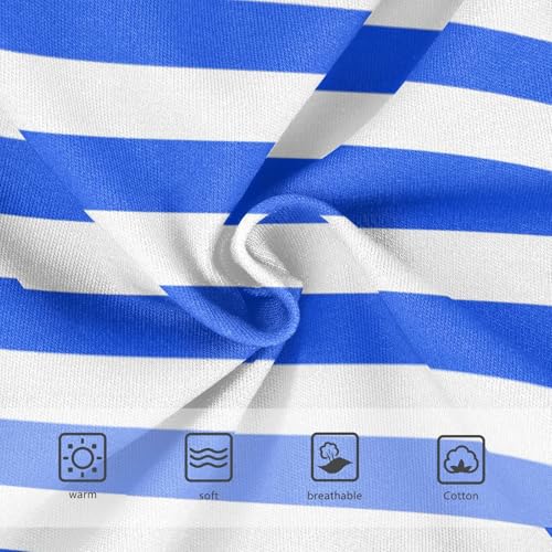 White Blue Stripe Toddler Girls's Underwear 2T3