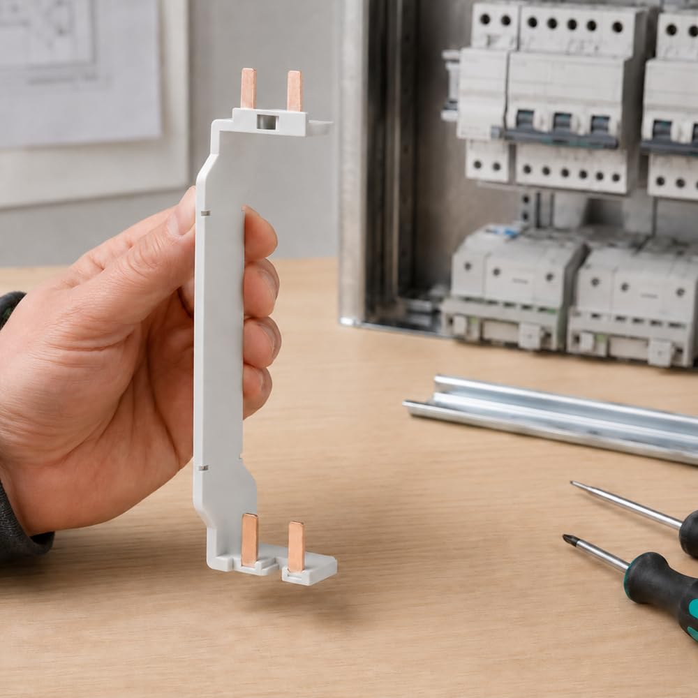 SIEMENS - Pettine verticale per interruttori differenziali, 2 file interasse 125 mm