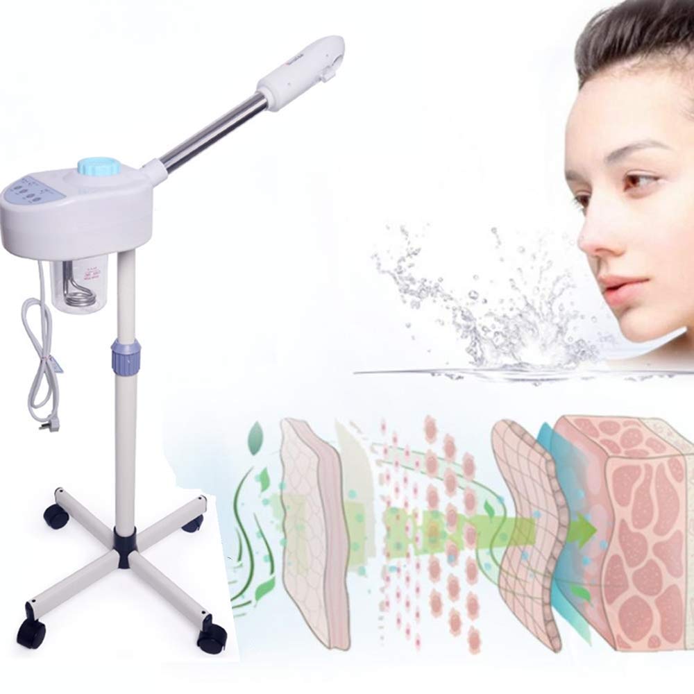 Nano Ionic Face Steamer Facial SPA Profesjonalna sauna do twarzy z gorącą mgiełką, otwartymi porami, redukcją zaskórników, poprawiającym przepływ krwi - bezpieczna i łatwa w użyciu