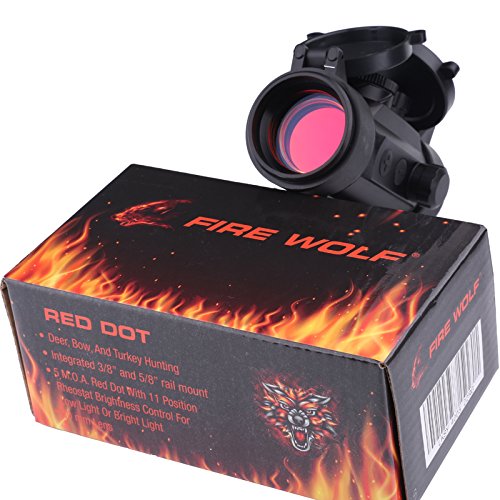 Lunette De Visée FIRE WOLF 10-60x50 SFIR - Éclairage Rouge - Pour Carabine