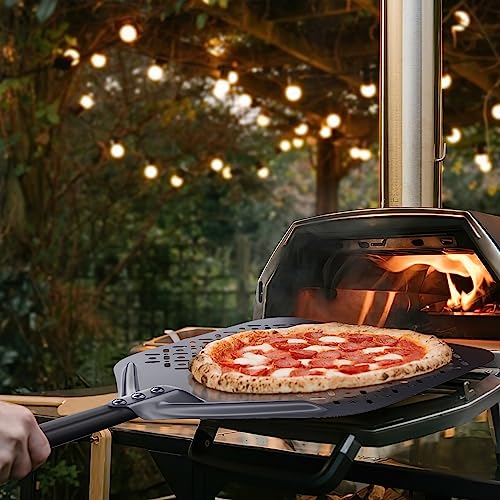 NUTUNI Pala per Pizza, Pala per Pizza in Alluminio...