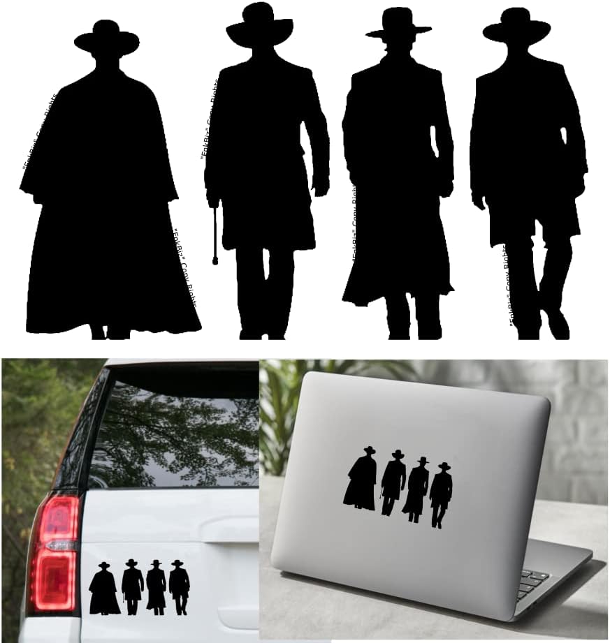 Amazon.com: Tombstone: Justice is Coming - Sticker Graphic - Auto, Wall ...