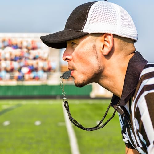 Fya 16 Whistle, Professional Sports Whistle With Lanyard, Loud Clear Black Whistles Great For Coaches, Referees thumb #5