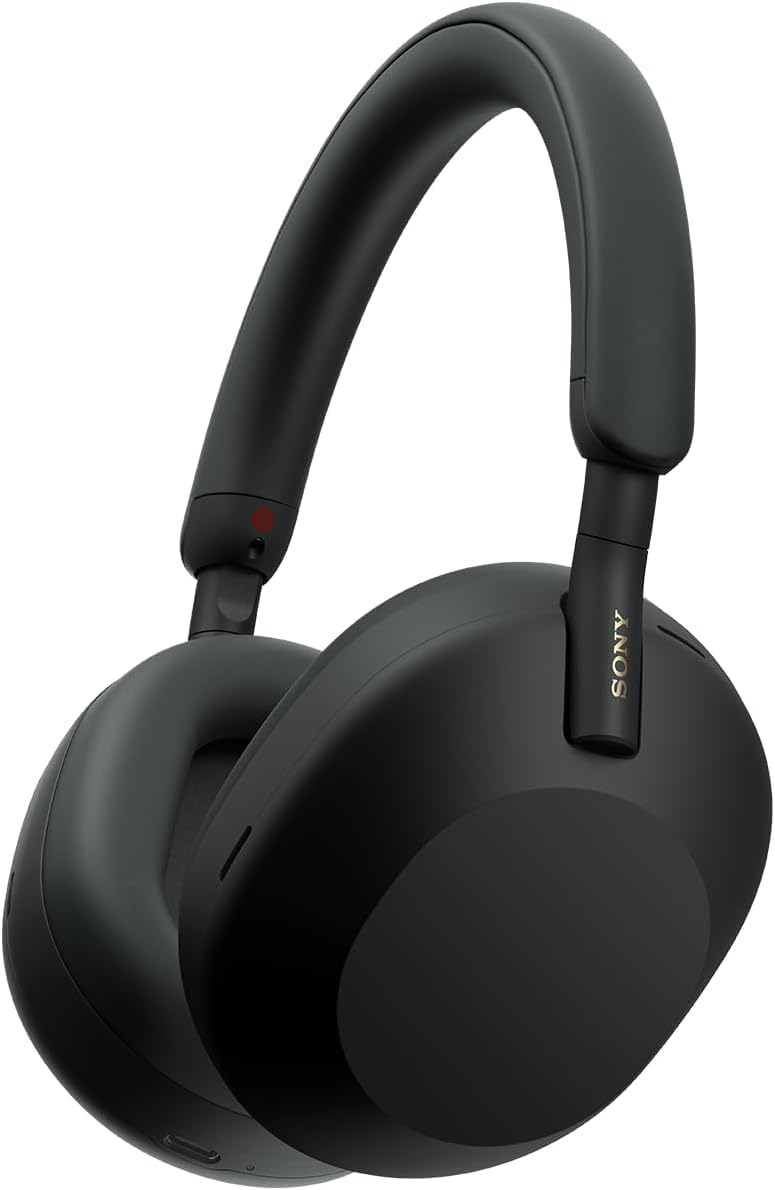Sony WH-1000XM5 Premium Noise Cancelling Wireless Over-Ear Headphones, Bluetooth, Clear Call Quality… Sony WH-1000XM5 Premium Noise Cancelling Wireless Over-Ear Headphones, Bluetooth, Clear Call Quality…