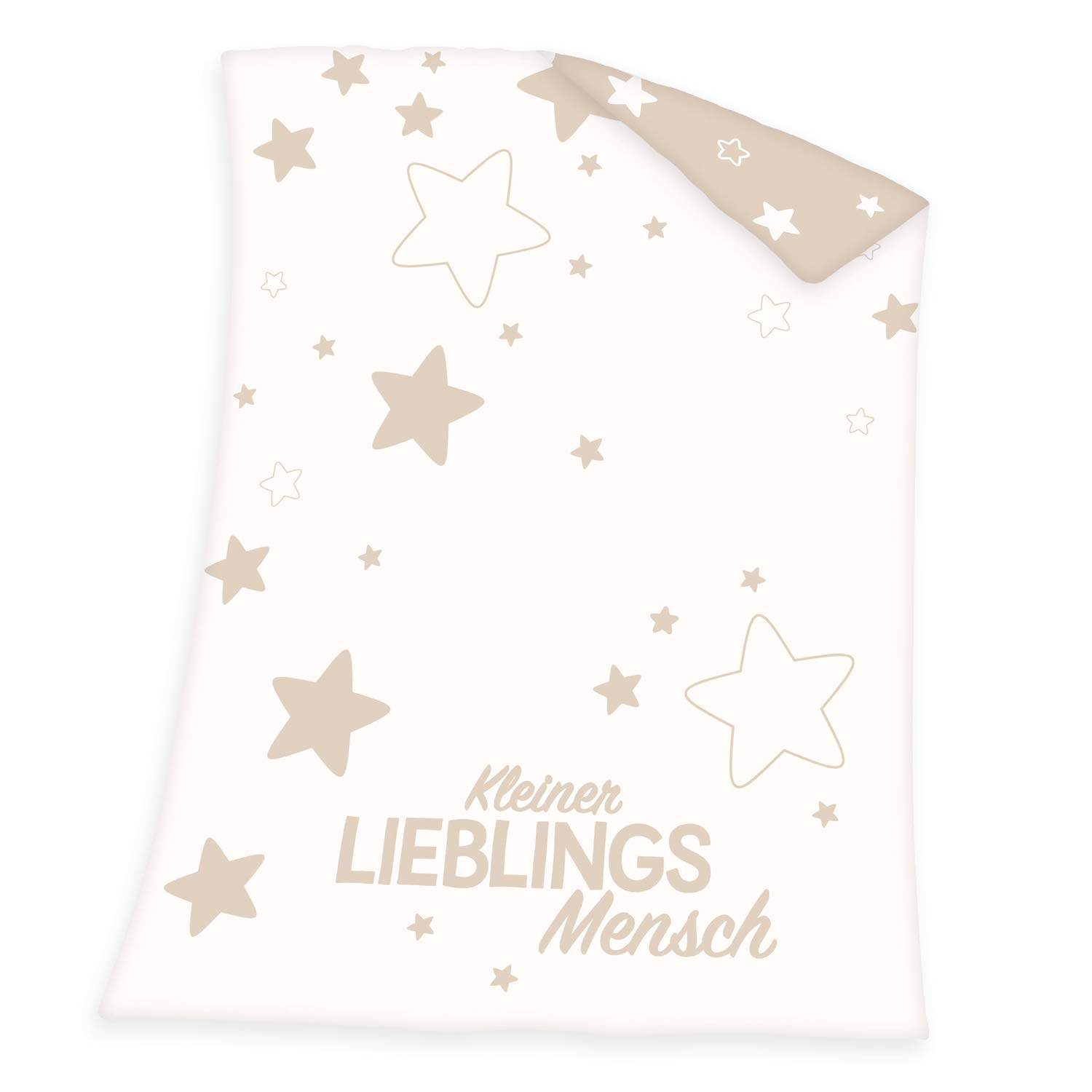 Couverture coton Herding Lieblingsmensch anti-irritation en tricot respirant 75x100