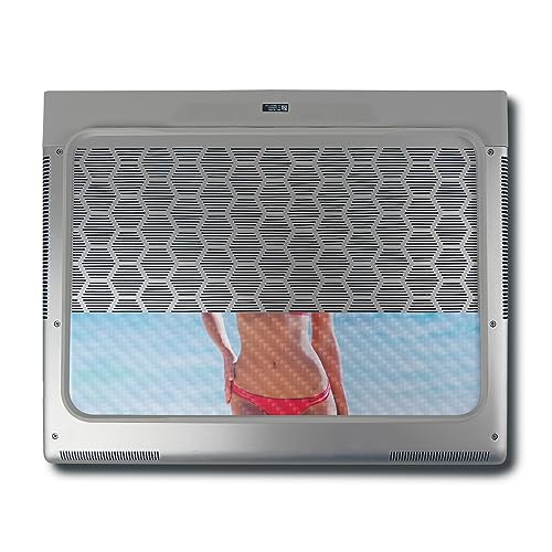 Image of MightySkins Carbon Fiber Skin Compatible with Alienware X16 R1 (2023) Full Wrap Kit - Bikini | Protective, Durable Textured Carbon Fiber Finish | Easy to Apply & Change Styles | Made in The USA