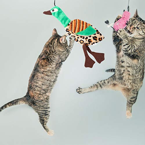 STOBOK Brinquedo de mastigar para gatos de pelúcia com erva de gato para abraçar e perseguir o tédio