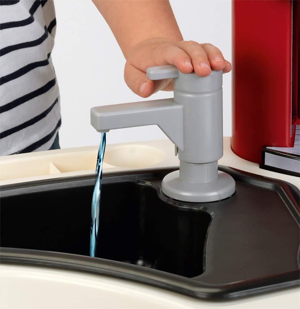 Theo Klein 7100 Cucina Miele Wave Sweety I Cucina completamente equipaggiata con attrezzatura moderna I Inclusi utensili per cucinare e mangiare I Giocattoli per bambini dai 3 anni in su