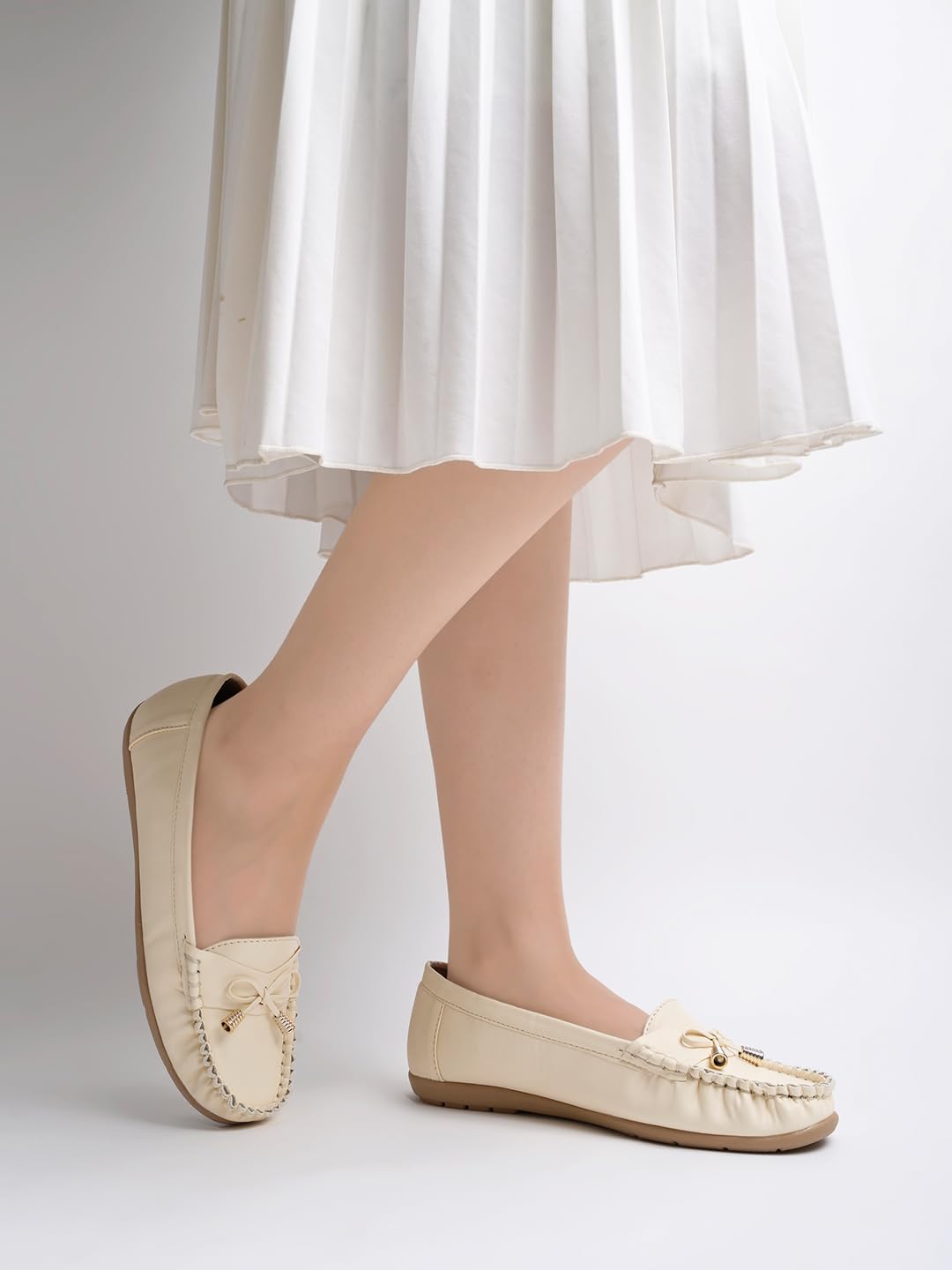Shoetopia Zapatos planos de ballet cómodos para niñas