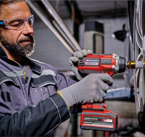 Miniatura 4 de Einhell Professional Atornillador De Impacto Con Batería Impaxxo 18 450 1x4,0ah Power X-Change 18 V, 450 Nm, Brushless, Alojamiento Cuadrado Exterior, Incl. Batería 4 Ah, Cargador, Juego De Llaves