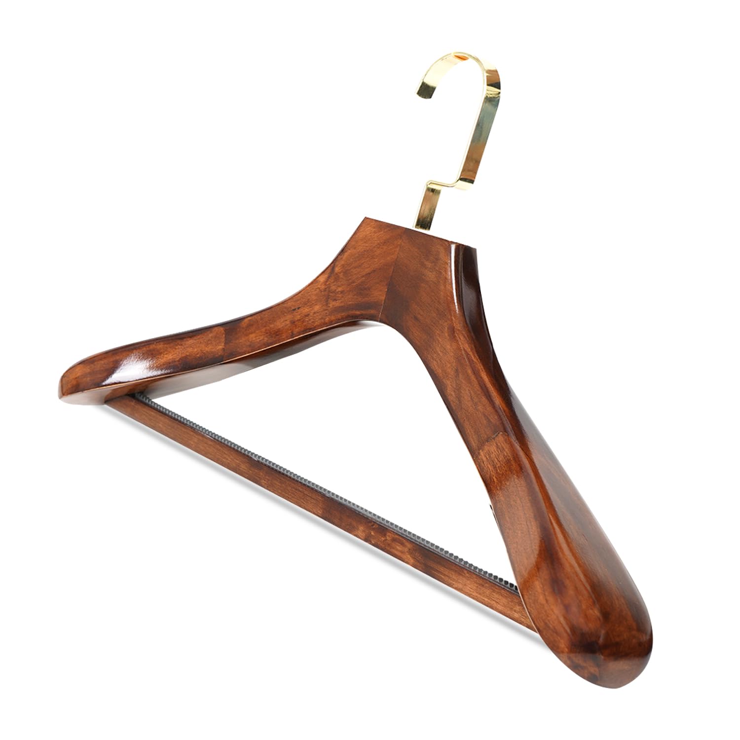 See full amazon price history chart for LEOPAX Pemium Glossy Finish Wooden 360 Swivel Hook Clothes Hangers with Non-Slip Bar - Dark Brown (Set of 2) LEOPAX Pemium Glossy Finish Wooden 360 Swivel Hook Clothes Hangers with Non-Slip Bar - Dark Brown (Set of 2) (B0BTT94P1Y) Amazon Price History, Amazon Price Tracker