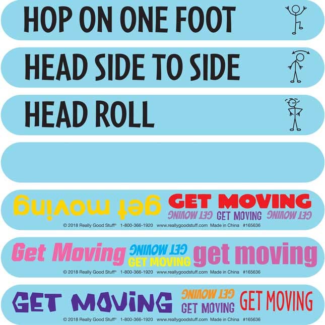 Really Good Stuff Get Moving Kit - 1 Multi-Item kit