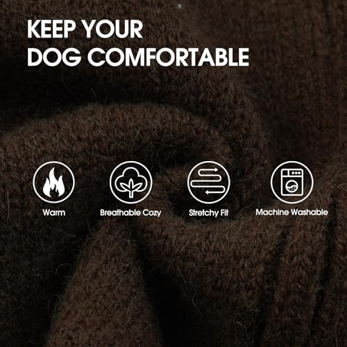 Image of Great Dane Sweater,5XL Extra Large Sweater for Giant Breed Dogs in Winter
