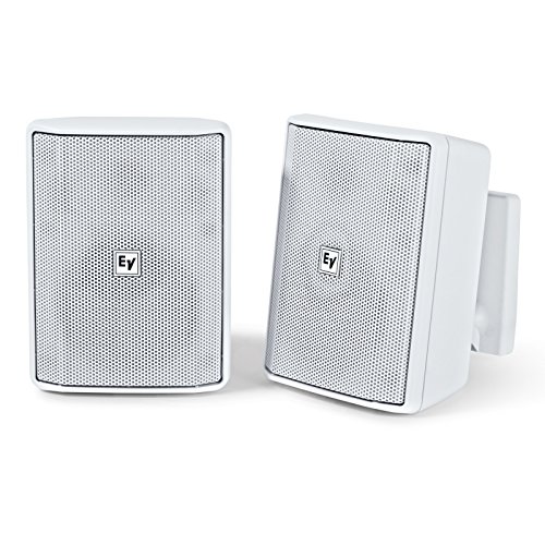 Electro-Voice EVID-S4.2W 160W 4 inch Weather-resistant Wall-mount 70V Speaker (Pair) - White