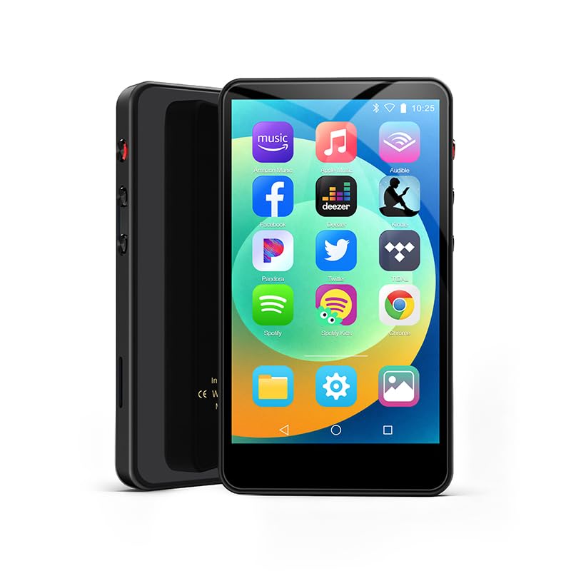 144GB MP3 Player with Bluetooth and WiFi, MP3 Music Player with Spotify, 4IN Touch Screen MP3&MP4 Music Player with Libby, Amazon Music,YouTube,Tiktok, E-Book, MP4 Player for Kids Up to1TB-image-8