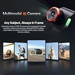 Hohem iSteady MT3 Pro Kit caméra Gimbal Stabilizer,w/AI Tracker & Détachable à distance en direct,Poignée bidirectionnelle en twist,Suivez Focus,Fast Vertical,5.5lbs Charge utile pour iPhone/Mirrless/Action Camera