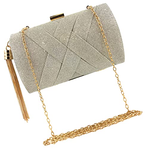 Pochette à main à chaîne dorée idéale pour sublimer un mariage