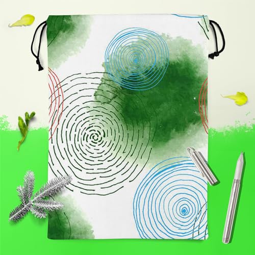 Image of ArtzFolio Hand Drawing | Reusable Sack Bag | Bag for Gym, Storage, Vegetable & Travel