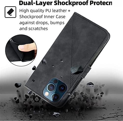 Funda para iPhone 14 Plus delgada a prueba de golpes con tarjetero 5