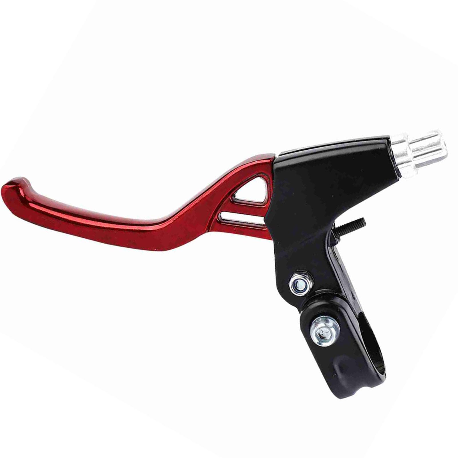 Glomora 1 Pair Bicycle Brake Lever, V-Brake Handlebar Aluminium Alloy Bike Brake Handle Universal 2.2cm for Most Bicycle, Road Bike, Mountain Bike (Red)