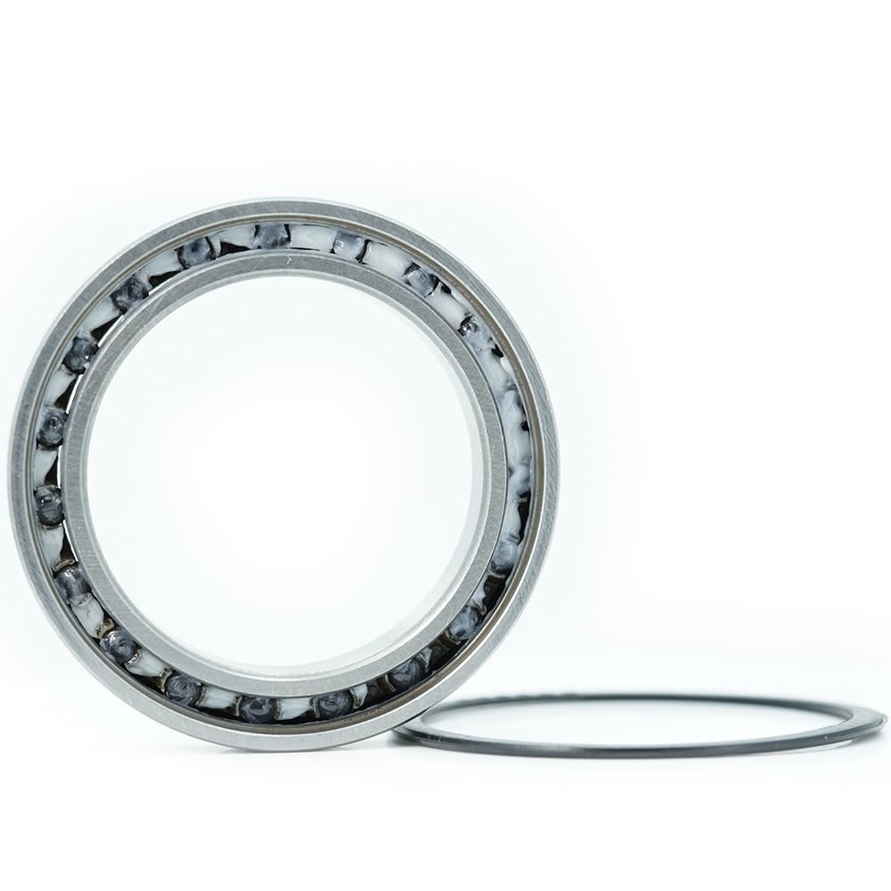 DUKUTS 6808 Hybrid Ceramic Bearing 40x52x7 mm ABEC-1 1PC Bicycle Bottom Brackets Spares 6808RS Si3N4 Ball Bearings